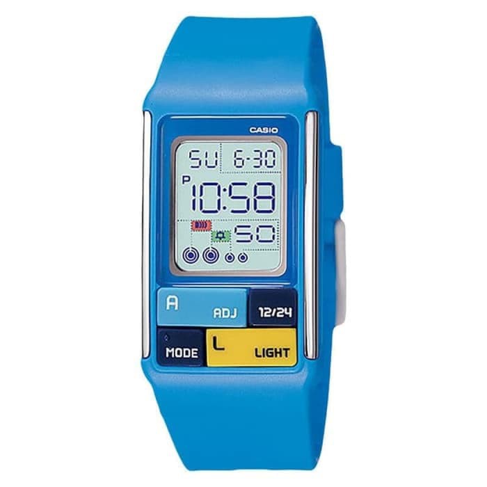 CASIO LDF-50-2DR - Jam Tangan Unisex - Biru