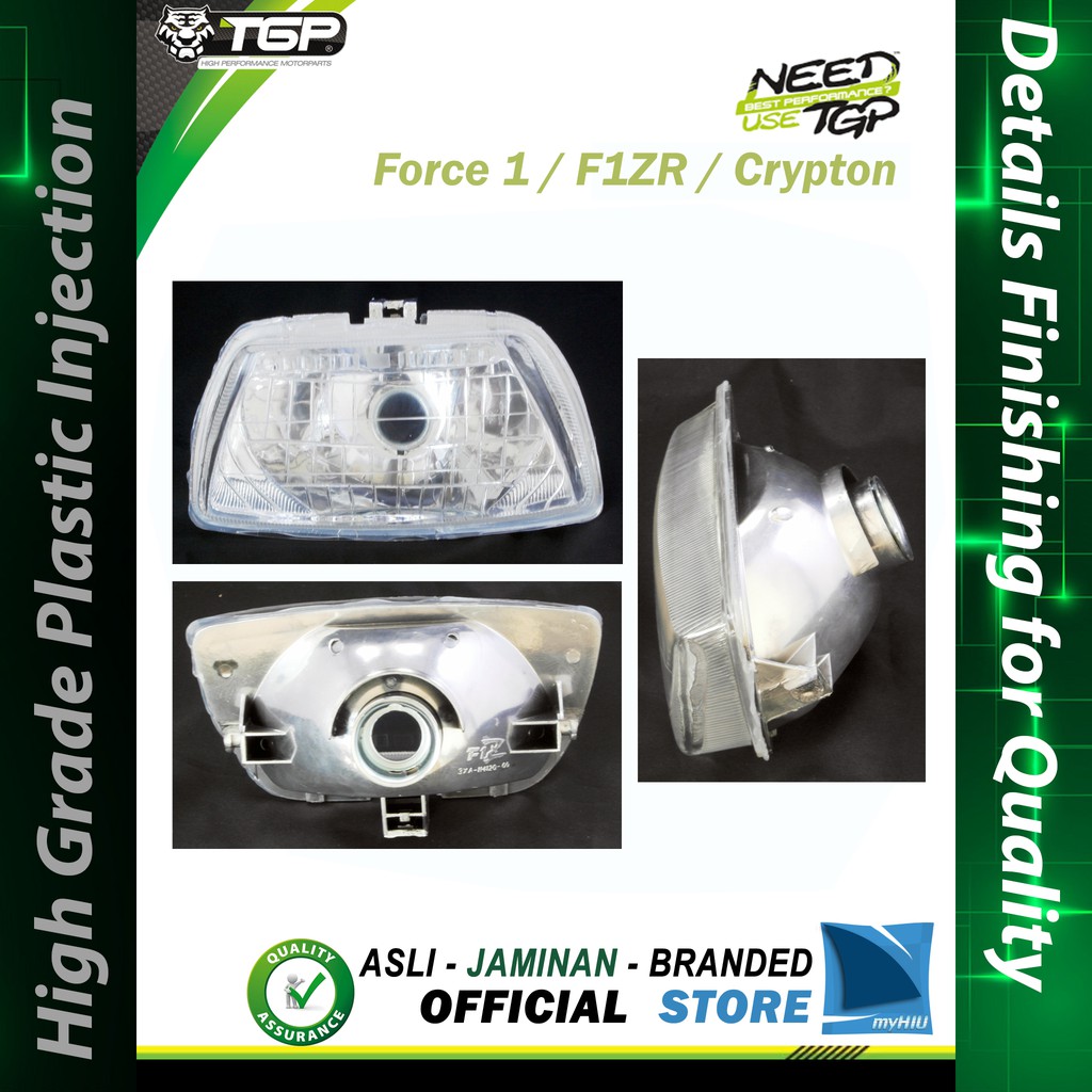 Reflektor / Lampu Depan Yamaha Force 1 / Crypton - Front Lamp TGP