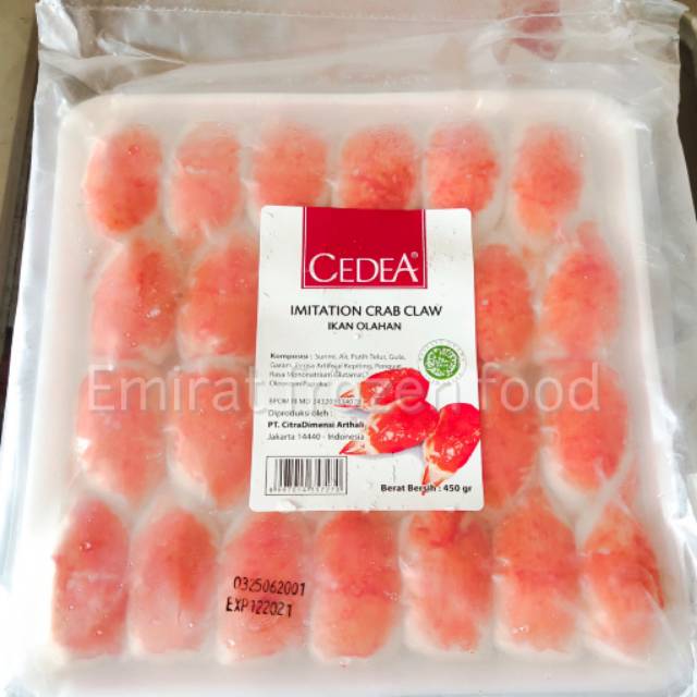 

CEDEA CRAB CLAW cedea kepiting 500gr