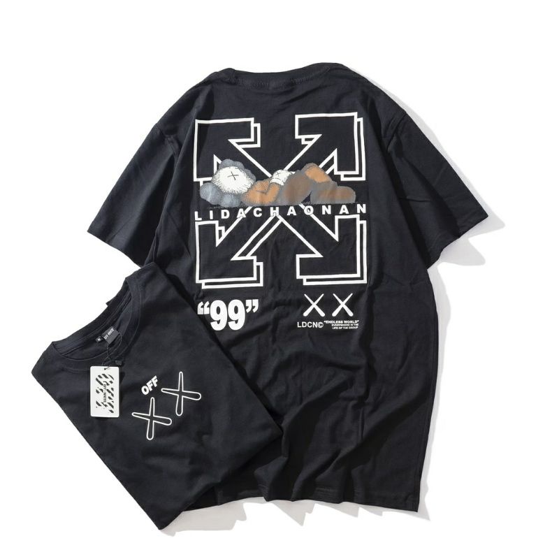 OffWhite Kaws / Premium T-shirt / Unisex T-shirt / Kaos Pria