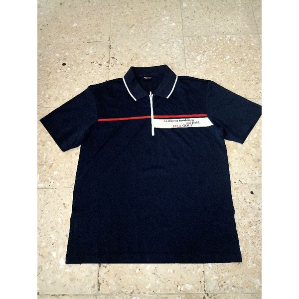 baju kaos polo shirt Fila original second bekas