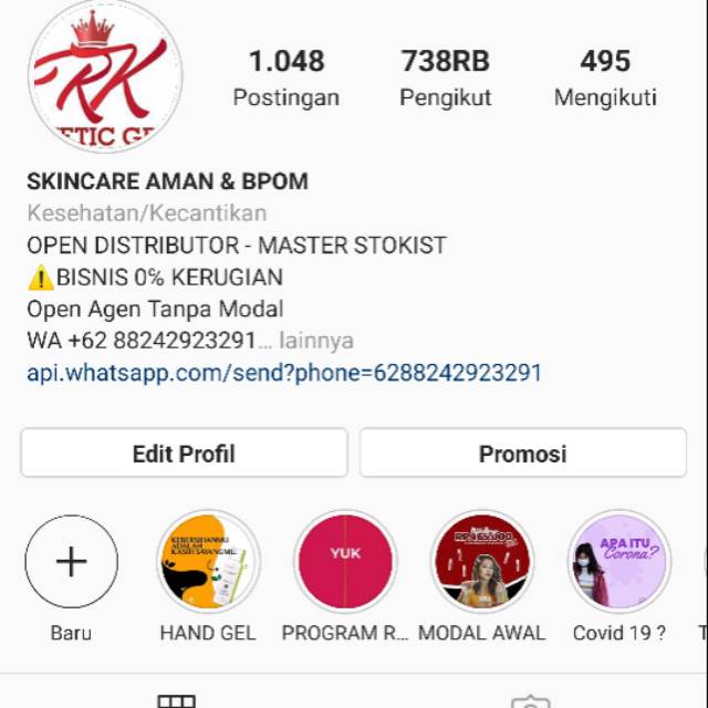 JUAL AKUN IG MURAH