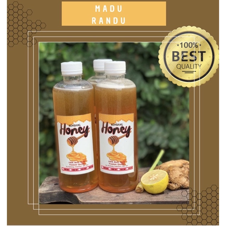 

MADU MURNI 100% dari nektar multiflora 500ml /700 gram