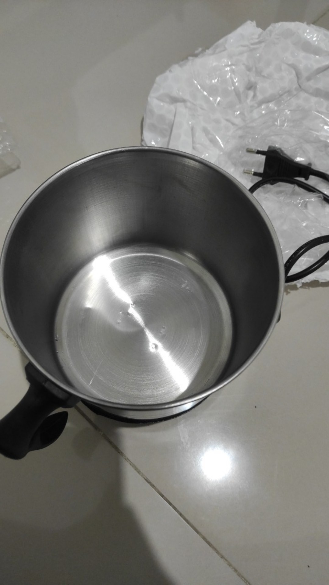 Mug Listrik / Teko Listrik / Electric Heating Cup Stainless Q2 13 Cm
