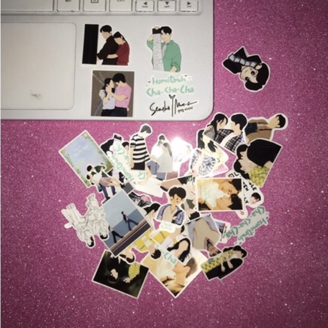 

(36pcs) HOMETOWN CHA CHA CHA STICKER TUMBLR