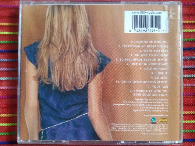 Cd Music Ori Mandy Moore I Wanna Be With You Shopee Indonesia