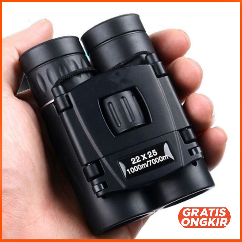 Teropong Binocular Outdoor Magnification 22x25 Long Range PMT