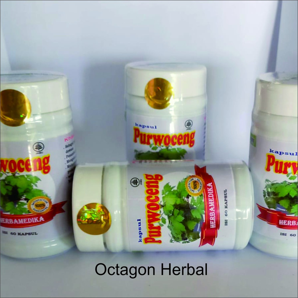Original Kapsul Purwoceng Herbamedika isi 60 kapsul