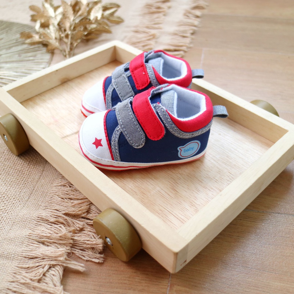 LIU01 Sepatu Bayi Anak anti slip/Baby Prewalker Shoes Belajar Jalan Bayi Pergi Jalan Fashion Casual