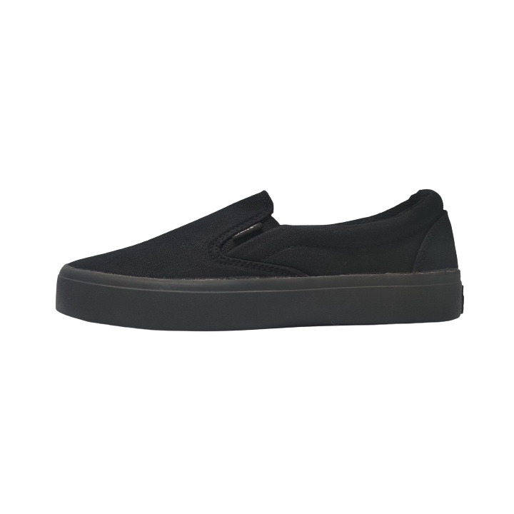 SEPATU SLIP ON  PRIA DAN WANITA 018 HITAM HITAM.SEPATU HITAM POLOS.SEPATU KERJA.SEPATU SANTAI.SEPATU PRIA DAN WANITA.SEPATU SNEAKERS SLIP ON.SEPATU SLIP ON