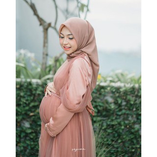 Maternity Dress: Muslimah Hijab | Shopee Indonesia