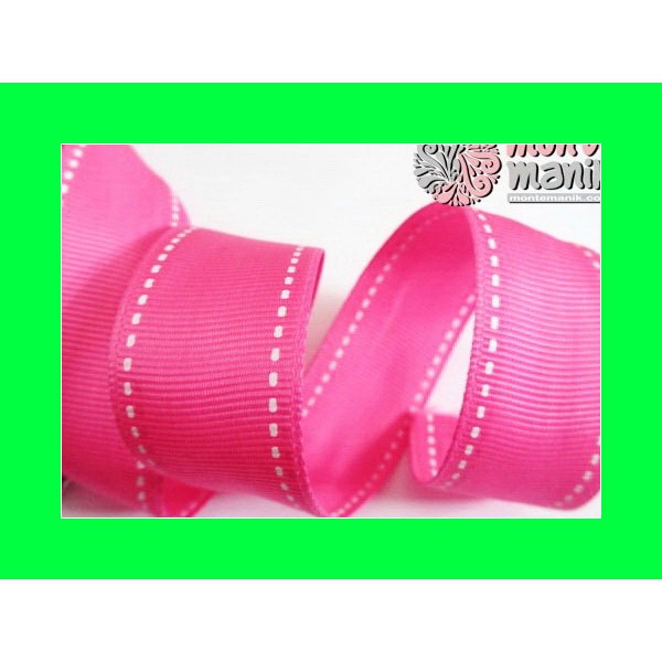 

Pita Grosgrain Polos garis Putih 1 inch PITA-011 Toko Craft Online