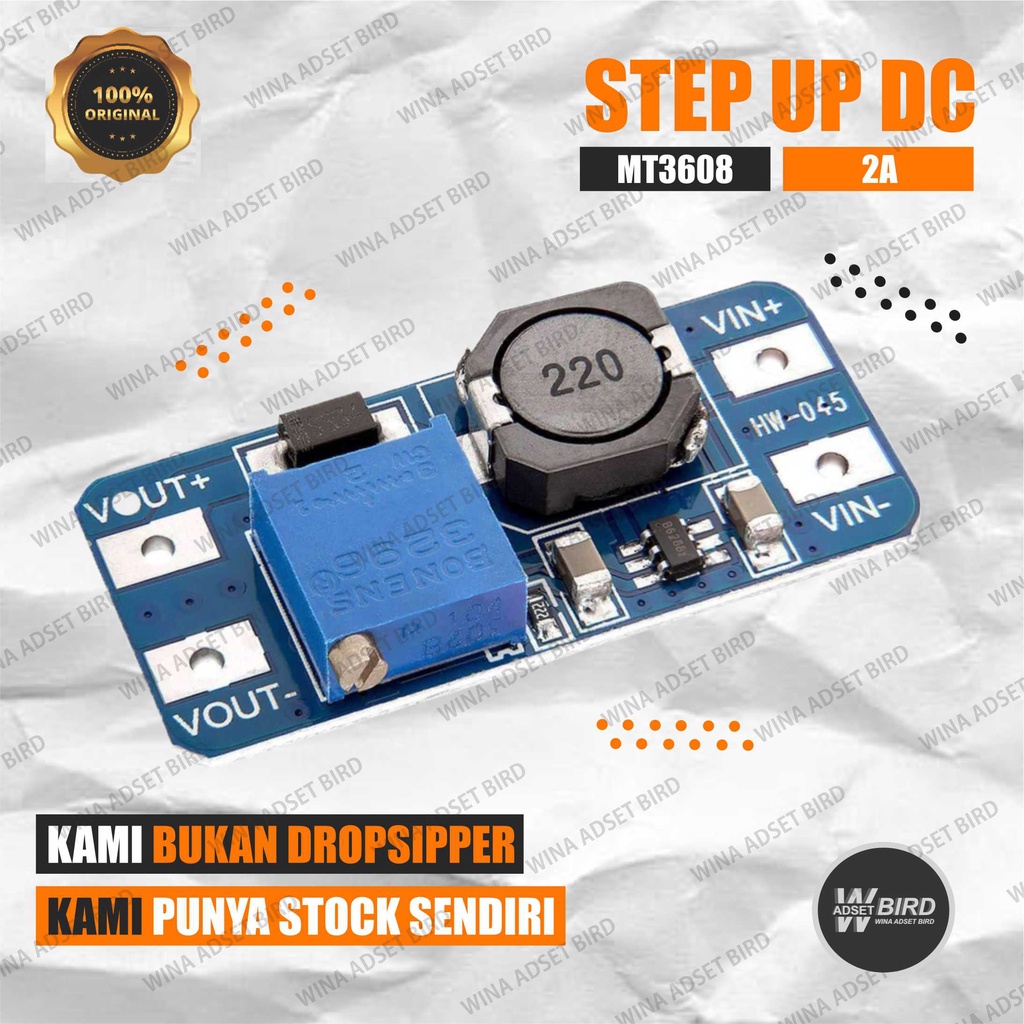 Jual Step Up Mt Step Up Mt A Power Booster Converter V Dc