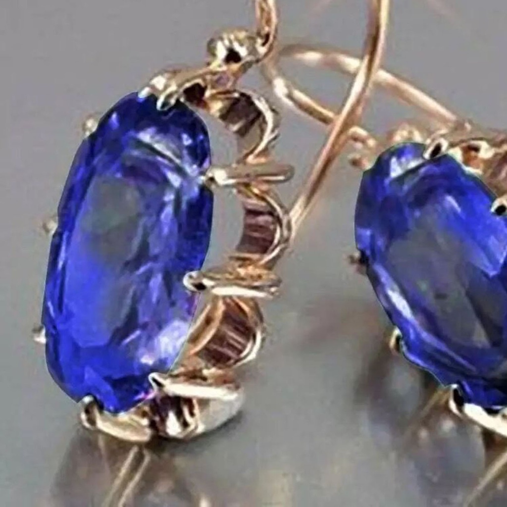 Hu Hu Hu Hu Hu Alat Bantu Pasang Kacamata♡ 1 Pasang Anting Hoop Berlian Imitasi Besar Tahan Lama Untuk Hadiah Ulang Tahun