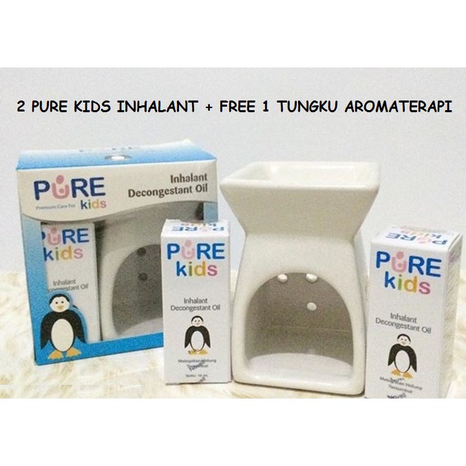 PURE KIDS Inhalant Promo Tungku Aromatherapy