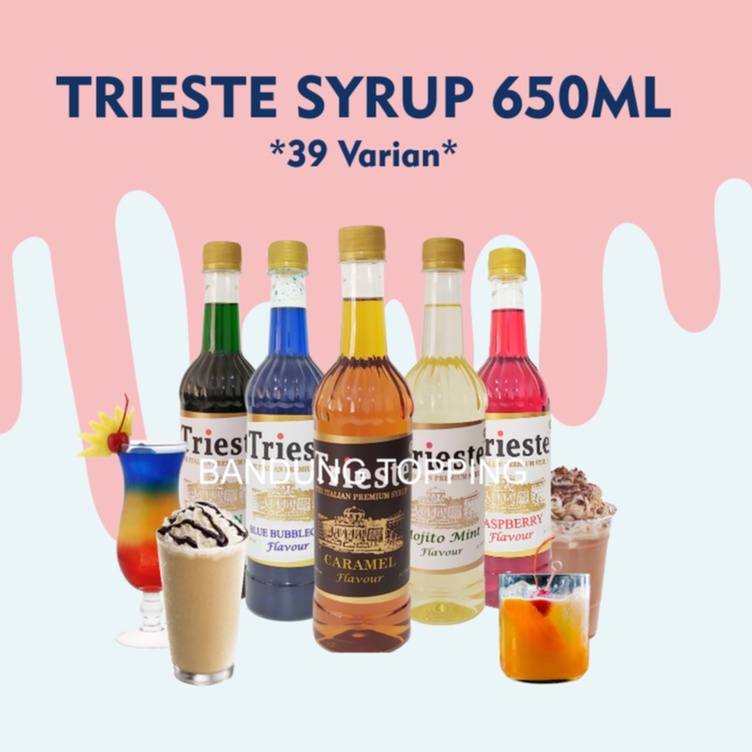 

AKEH Trieste italian syrup rasa premium 650ml
