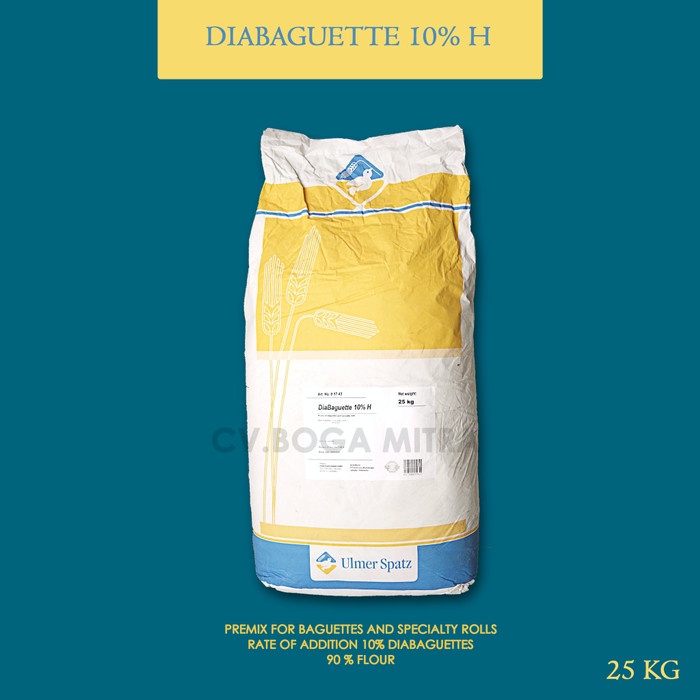 

BISA COD TEPUNG ROTI - DiaBaguette 10% H - ( ECERAN ) 1 KG - 1 KG