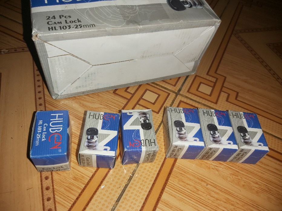 Kunci Kait Laci Lemari Loker Cam Lock Camlock Huben Hl 103.20 (20 Mm)    Eak