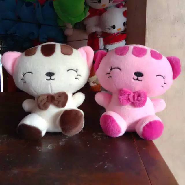 Boneka kucing cantik size:S.