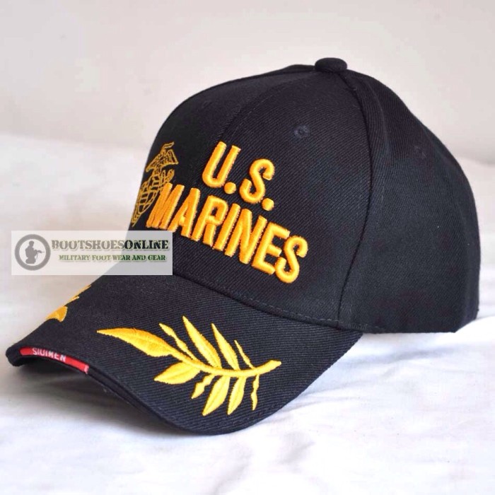 MAINAN & HOBI AKSESORIS AIRSOFT GUN TOPI MILITARY US MARINE IMPORT