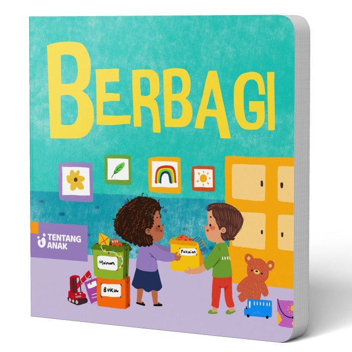 

DISKON Tentang Anak : Berbagi - buku cerita anak gambar boardbook board BR098
