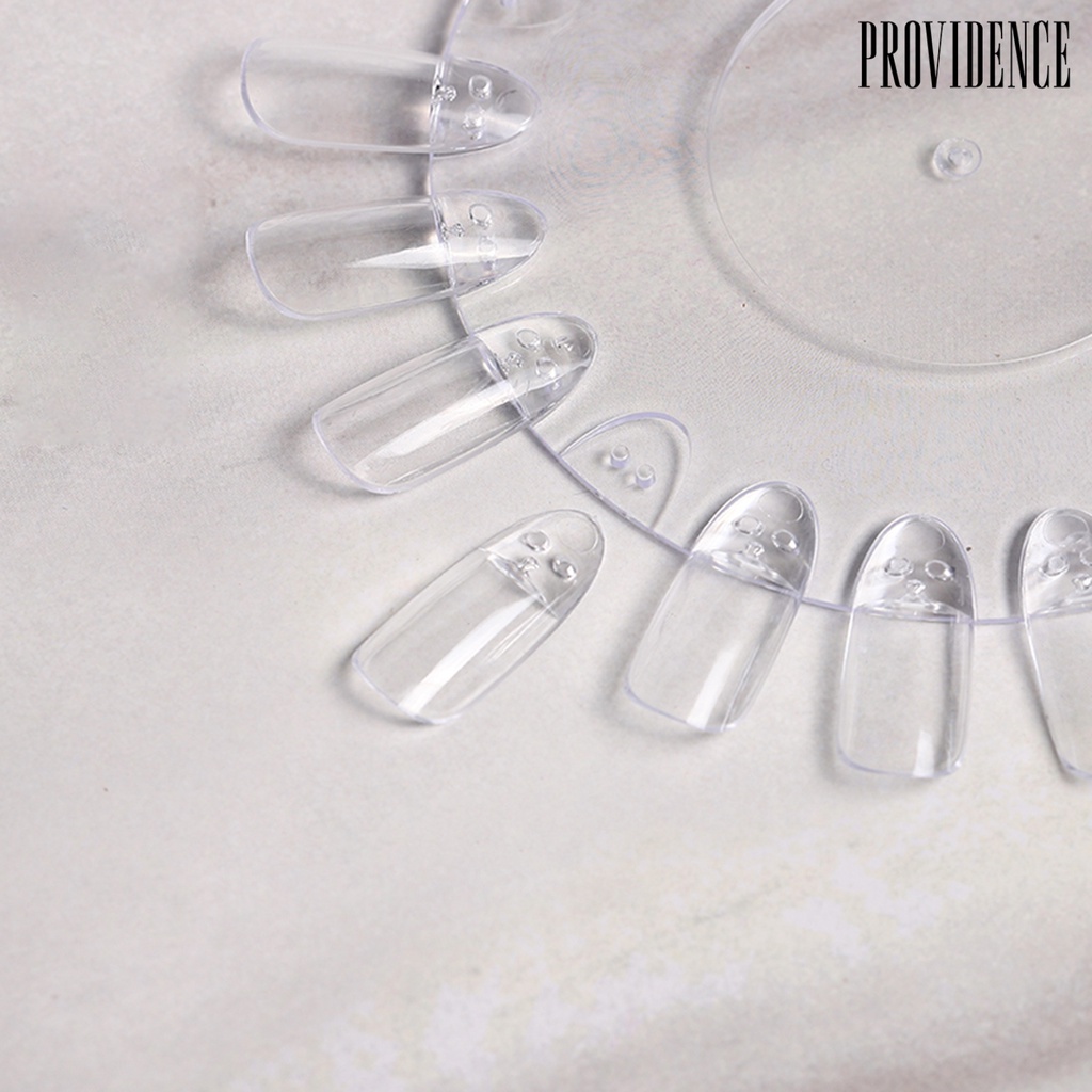 Providence Piring Display Kutek Gel Uv Bentuk Bulat Bahan Akrilik Ringan Bisa Dilepas