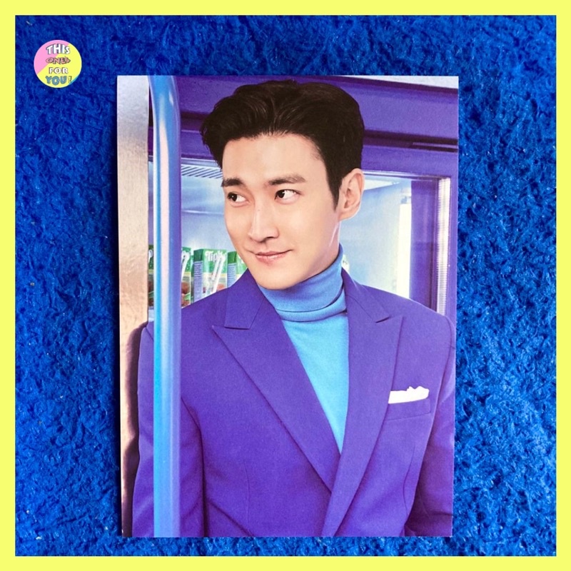 [READY] SIWON SUPER JUNIOR Official Postcard PC from Special AR Ticket Set SMTOWN Live 2022 KWANGYA 