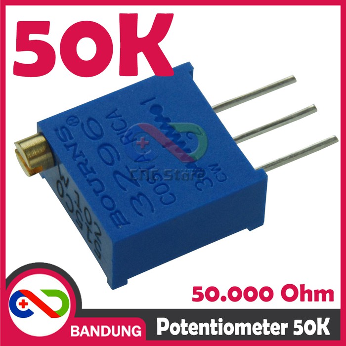 POTENSIOMETER 50K POTENTIOMETER POTENSIO TRIMPOT MULTITURN VR 32