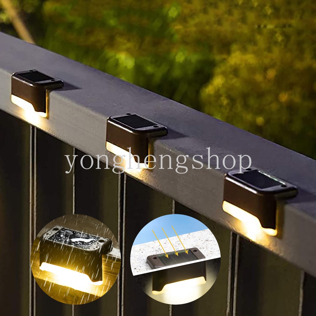 Lampu Dinding LED Tenaga Surya Anti Air Untuk Taman / Outdoor