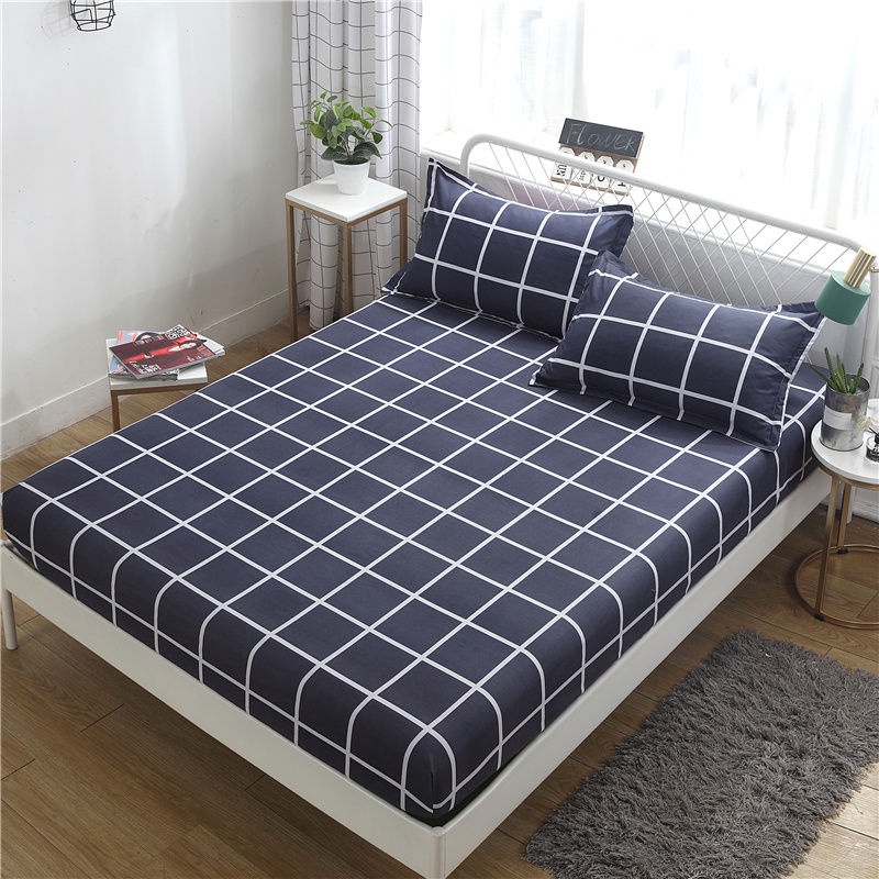 SEPREI  Bed Cover Sprei Katun 120x200/160x200/180x200 Seprai  Nyaman Bahan Terjamin