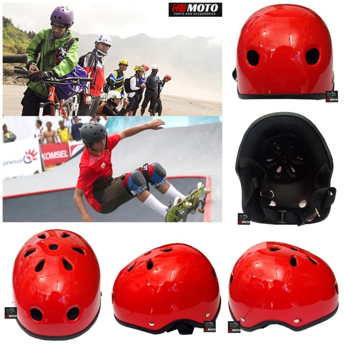 HELM SEPEDA / HELM BATOK / HELM SKATEBOARD / HELM PENDAKI