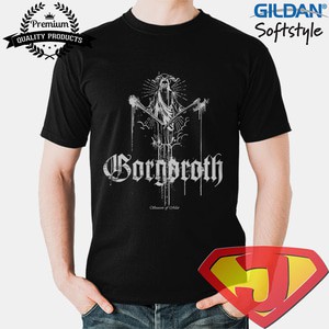 Kaos Band Black Metal Pria /  Original Gildan - GORGOROTH