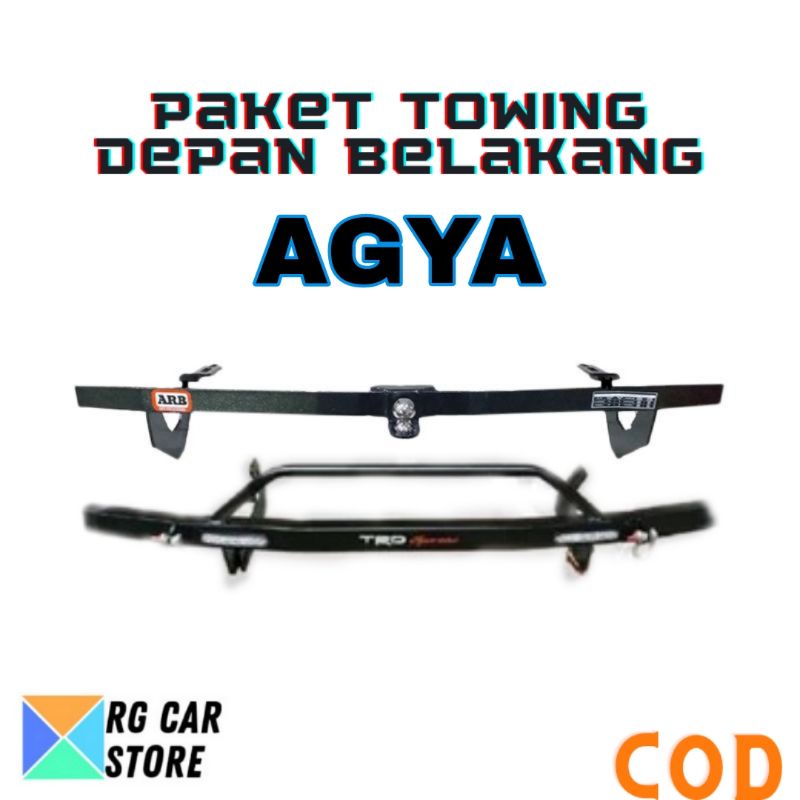 PAKET TOWING AGYA DEPAN BELAKANG MEREK ARB ORIGINAL