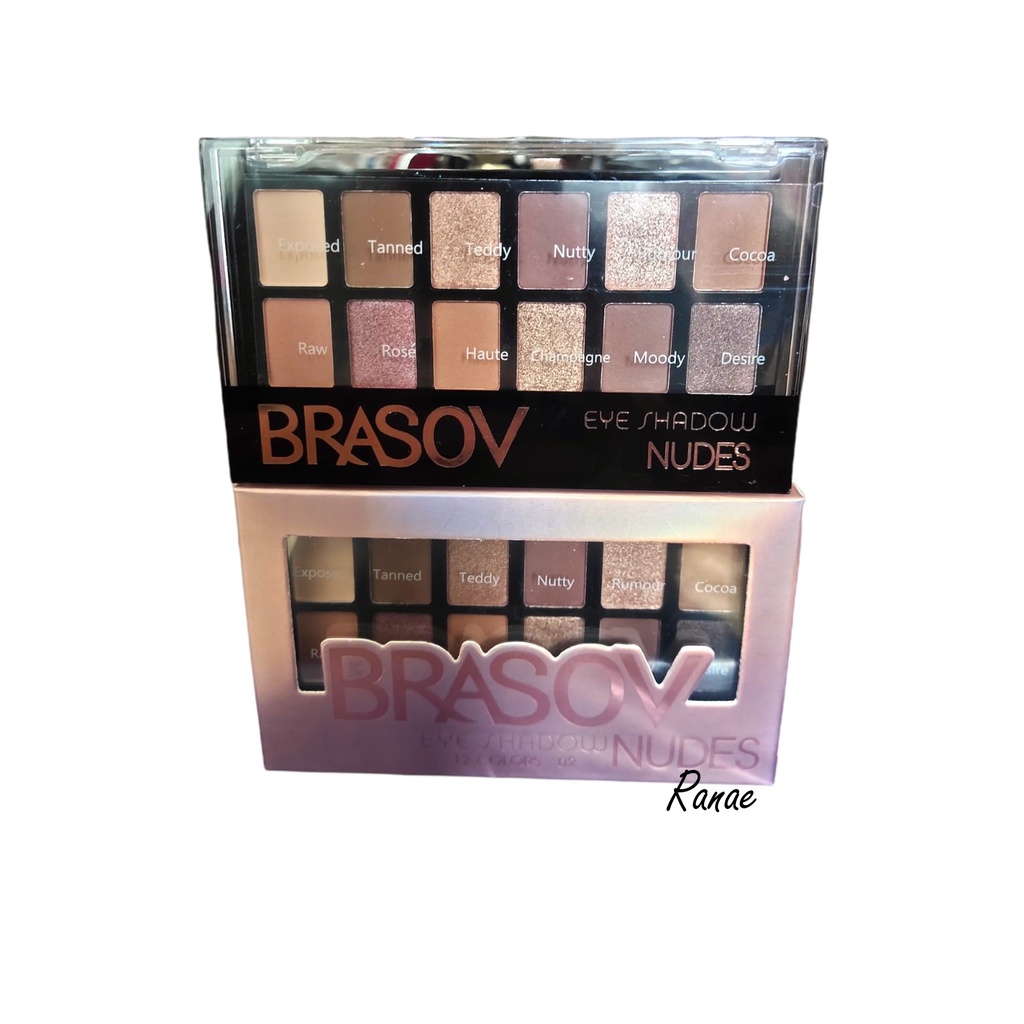 BRASOV Eyeshadow Nude 02 Eye Shadow