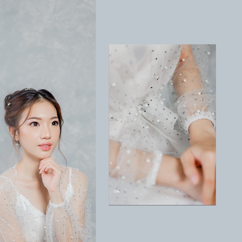 𝙏𝙪𝙩𝙪𝙡𝙡𝙚 Sveya Robe Bridal Robe Bride Robe Pengantin Robe Wedding