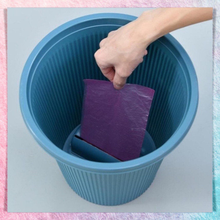 Tong Sampah Portable dengan Tempat Kantong Plastik Sampah Refill / Isi Ulang Roll / Gulungan