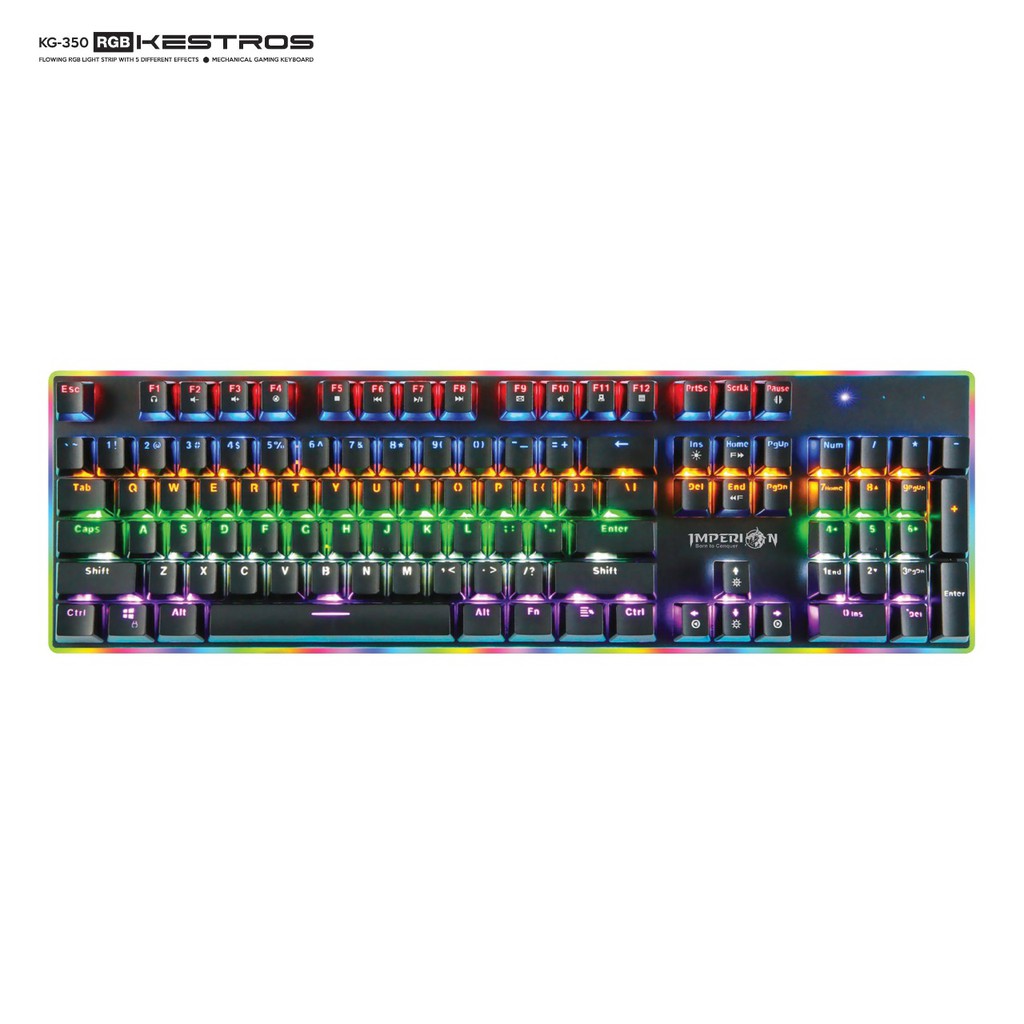 Imperion KG-350 Kestros Keyboard Gaming Mechanical Full Size RGB