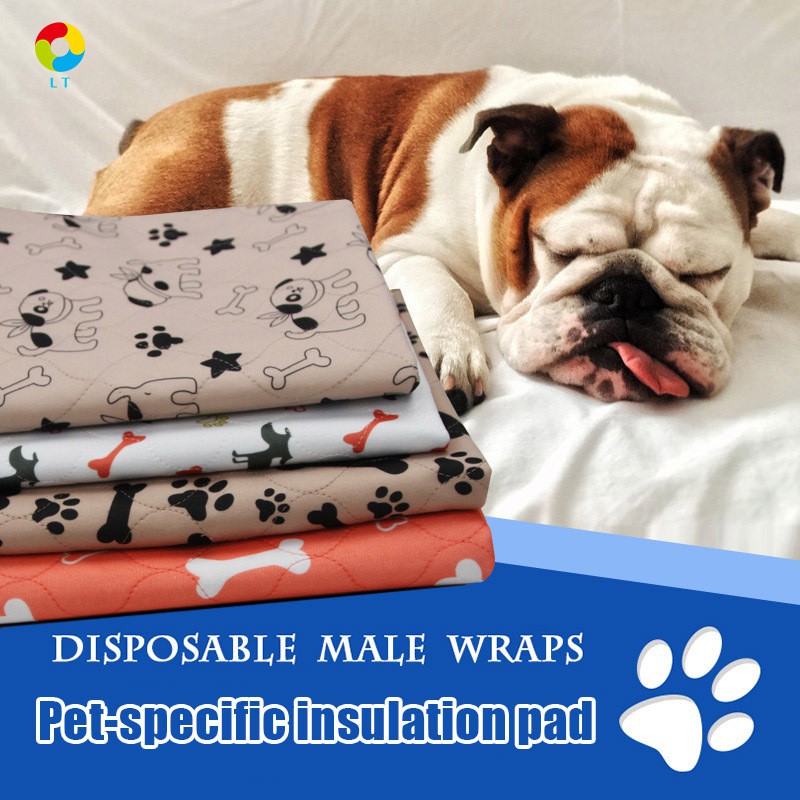 1 Pcs Washable Waterproof Dog Pee Whelping Pads Reusable Extra