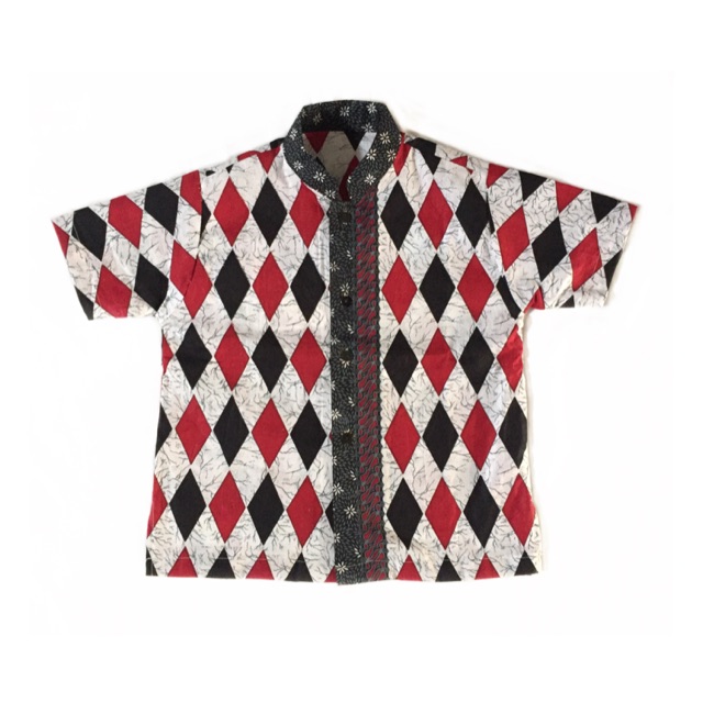 Kemeja baju koko batik anak wajik batik pekalongan
