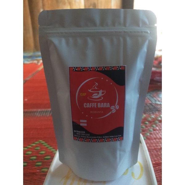 

Bubuk Kopi 150gram Premium Kemasan Cap CAFFE BARA