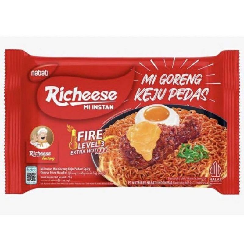 

READY MIE RICHEESE LV. 0 - 3 / MIE GORENG KEJU VIRAL