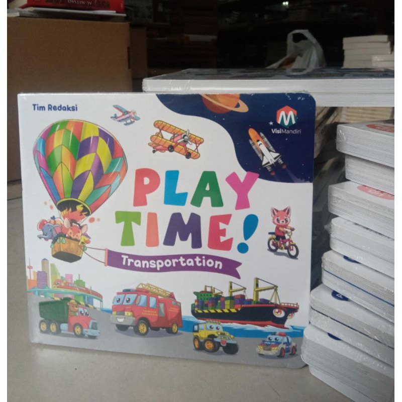 Boardbook Playtime Transportasi
