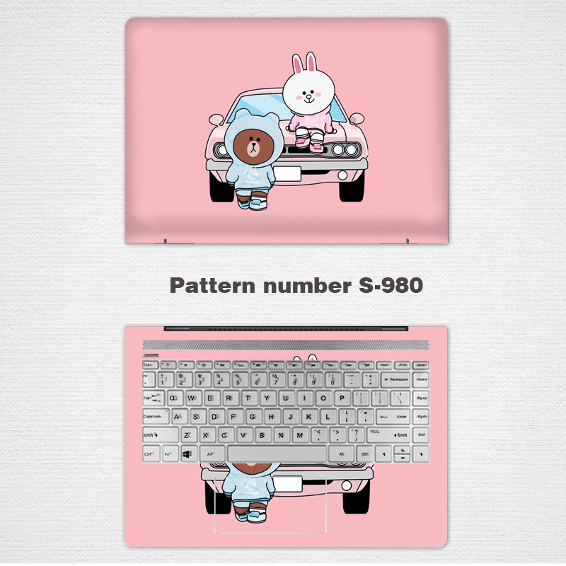 Stiker Skin Vinyl 2 Sisi Motif Snoopy Untuk Laptop 11 / 12 / 13 / 14 / 15 / 17 Inch Lenovo Ideapad 500 520 / 700