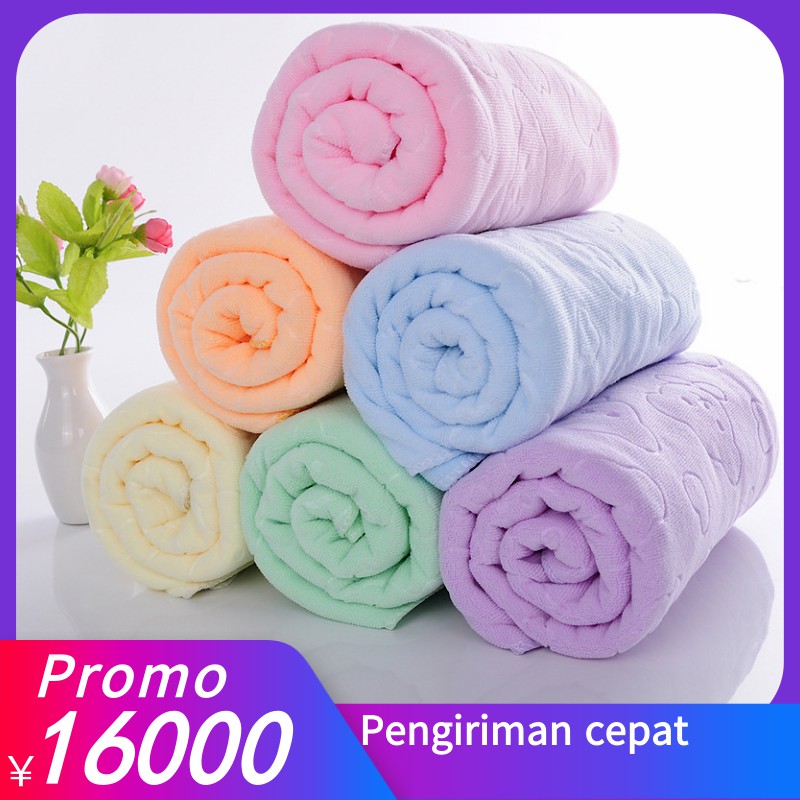 Handuk microfiber murah / handuk mandi dewasa 70cmx140cm