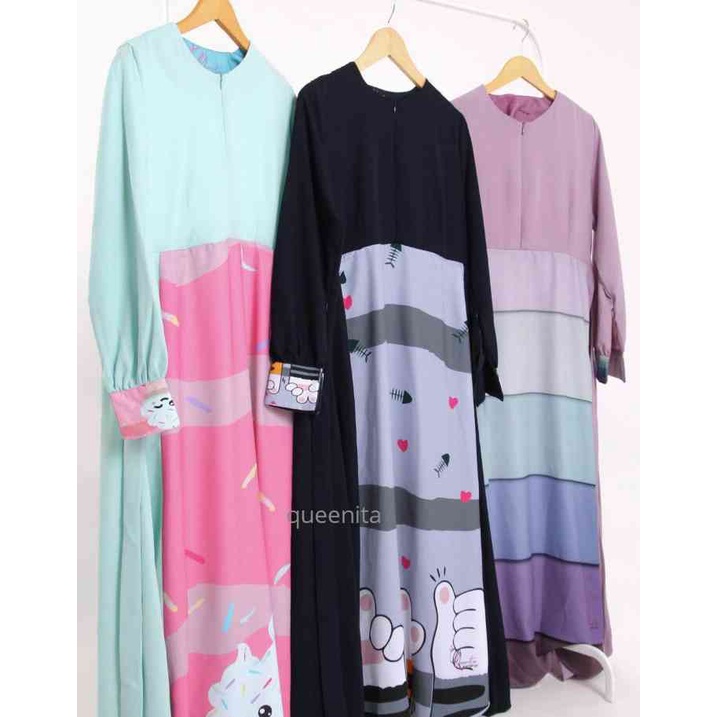 Gamis Couple Zyfa set by Queenita