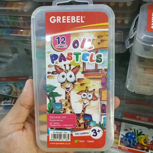 

Jual crayon greebel 12 warna