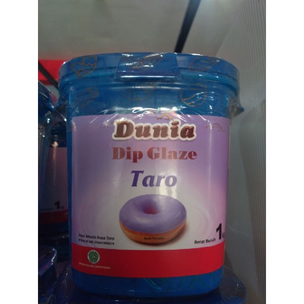 

Dunia dip glaze 1kg packing original
