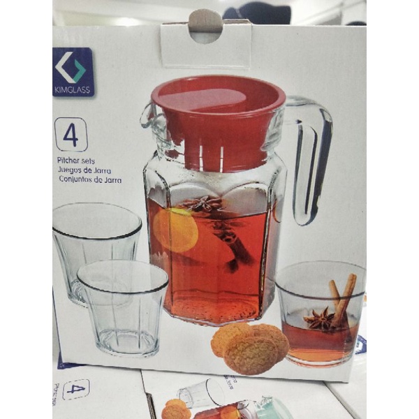 Teko set Kalea 1 teko 3 gelas l Set Kado l Murah Meriah