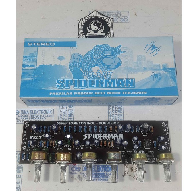 KIT TONE CONTROL STEREO DOUBLE MIC