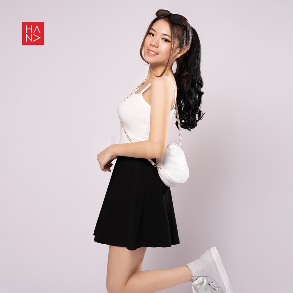 HanaFashion JKT - Salsa Tanktop Asymetric Rajut Murah Wanita - TT058